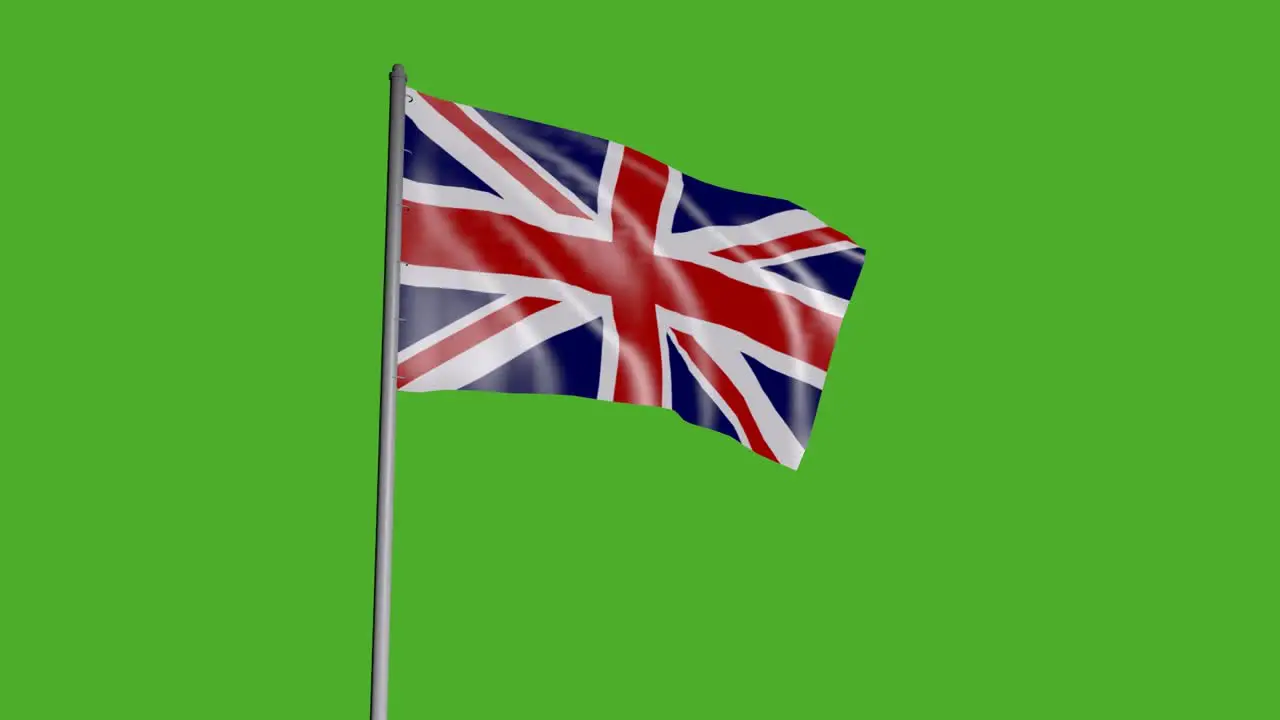 3D Flag of United Kingdom