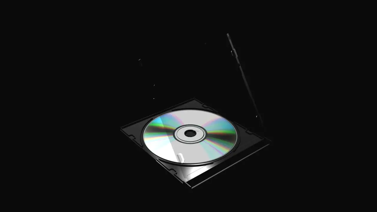 CD DVD With Jewel-Case Spinning 1617