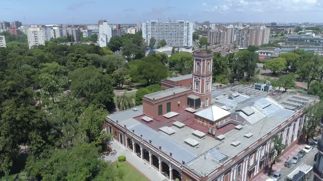 Aerial Drone Scene of National Museum