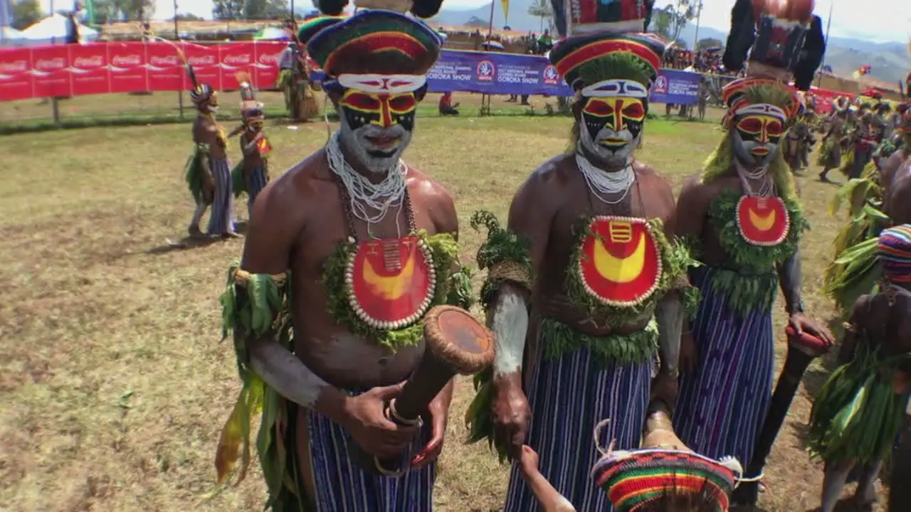 Papua New Guinea Tribal Show