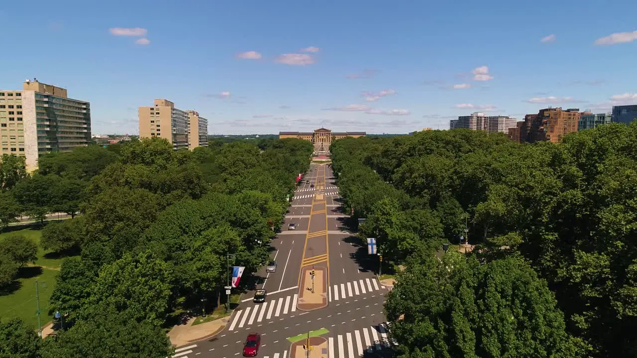 Long Shot of Philadelphia Museum of Art