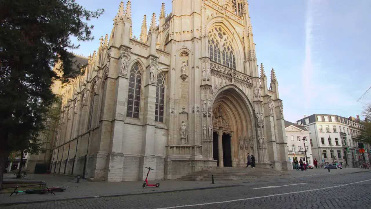 Church of Our Lady of Victories at the Sablon In Brussels