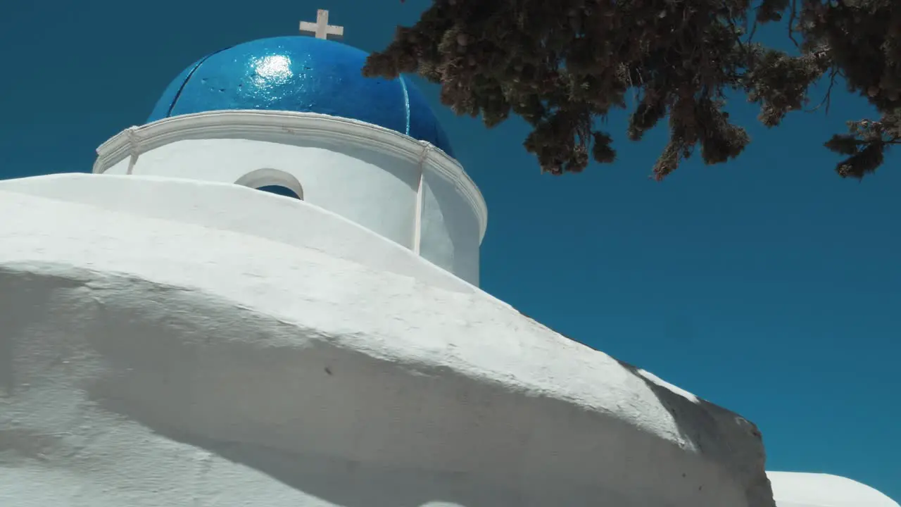 Pan Across Greek Orthodox Church