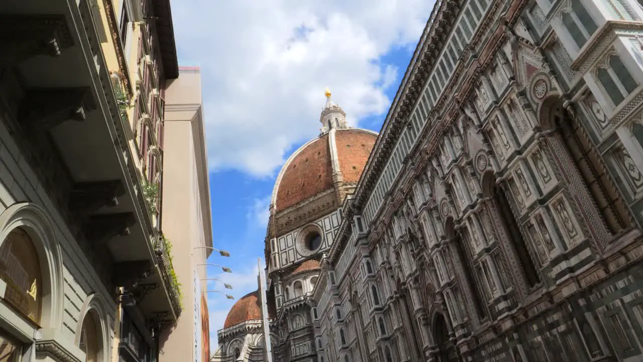 Looking Up at Florence Cathedral Dome