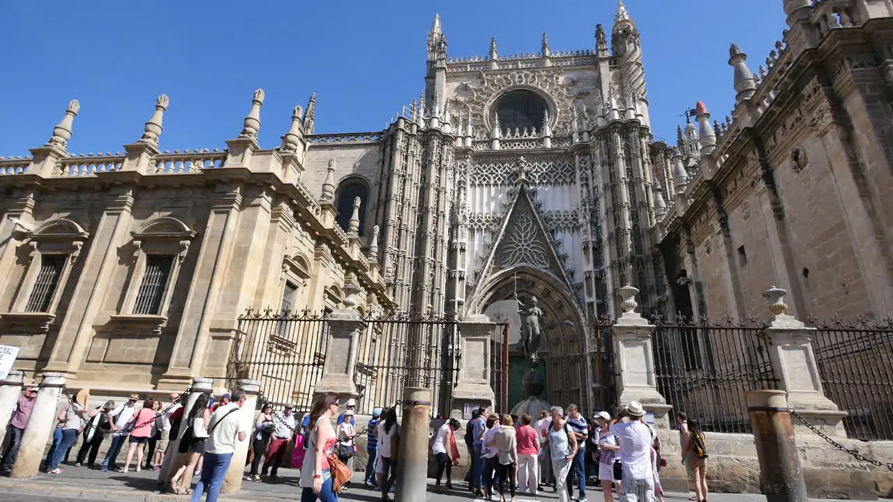 Seville Cathedral Facade