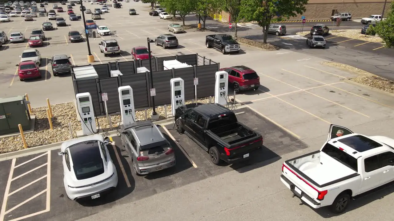 Electric Vehicle Fast Charging Station Knoxville Tennessee USA