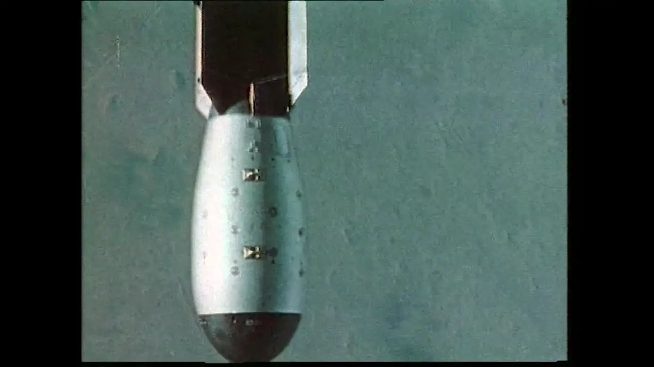 Archive Clip of Soviet Hydrogen Bomb Being Dropped