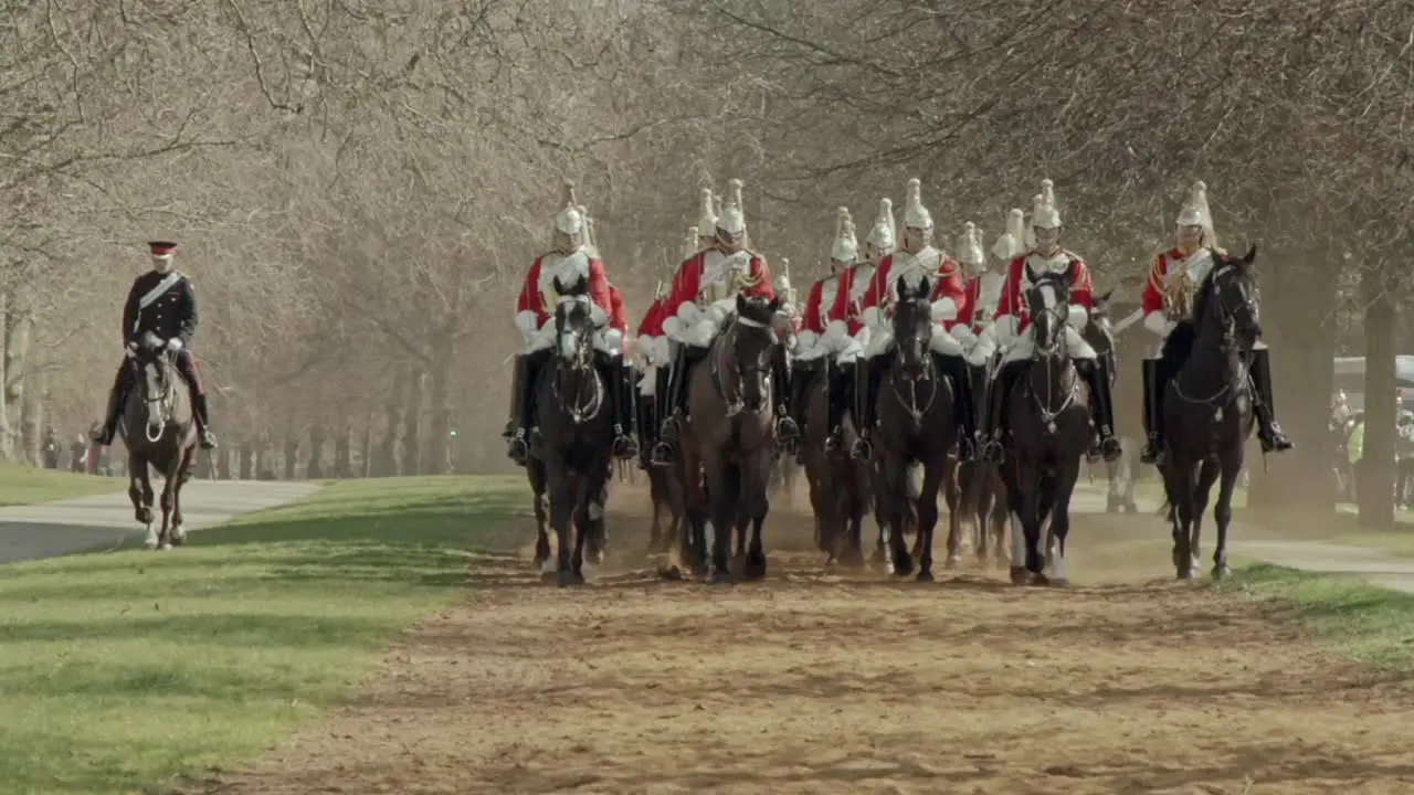 Traditional uniform The Household Cavalry at the Major Generals Inspection