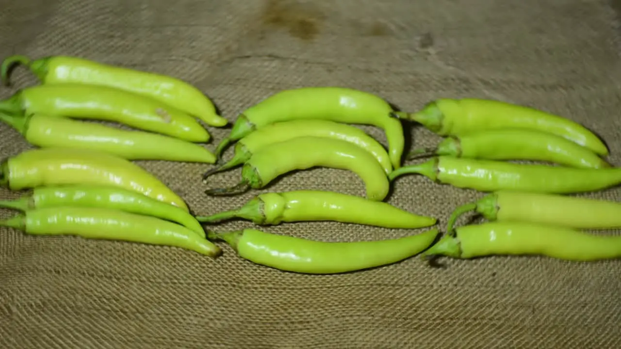 fresh chili on white background