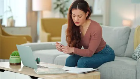 Creative woman working remote with laptop