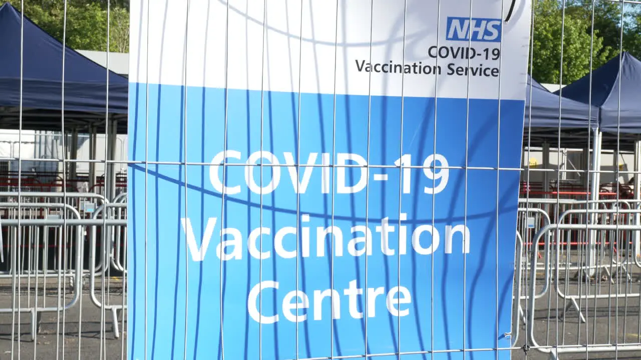 Covid-19 Vaccination Centre in Nottingham UK