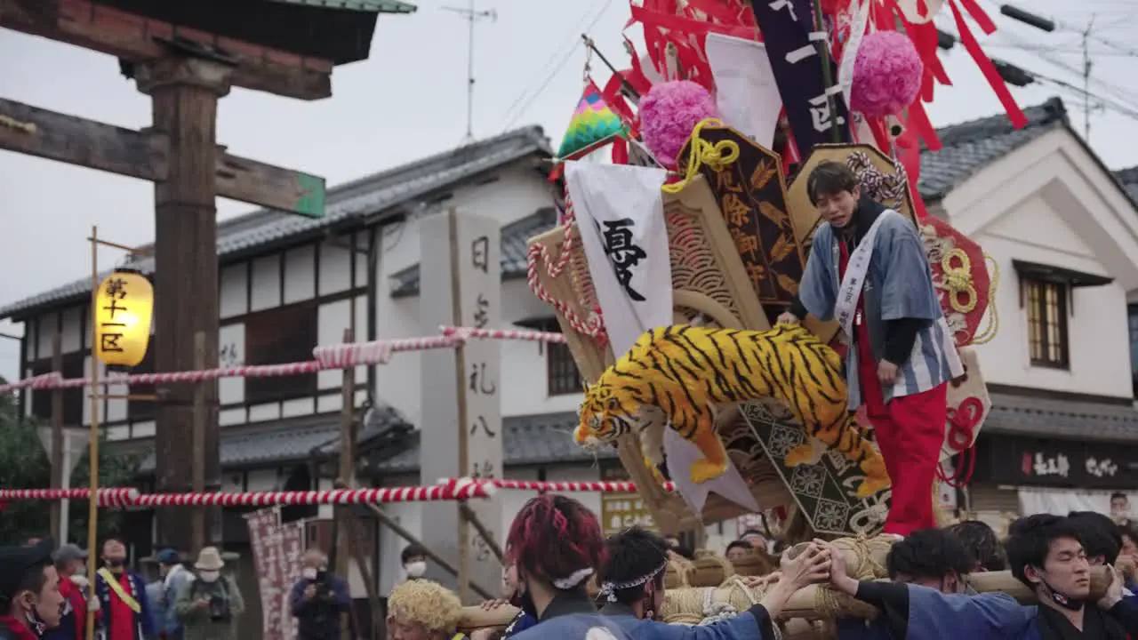 Japanese Spring festival celebrates year of the Tiger