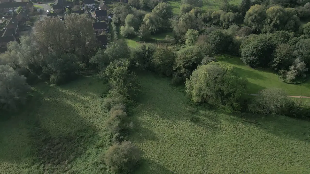 Verdant Nature Near Countryside Town In Wymondham Norfolk England UK