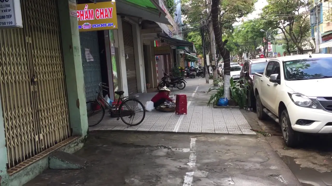 Man on the Street in Da Nang Vietnam