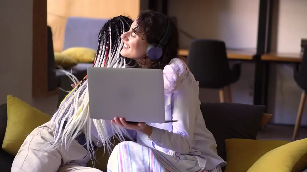 Young Female Professional Working On Computer Device