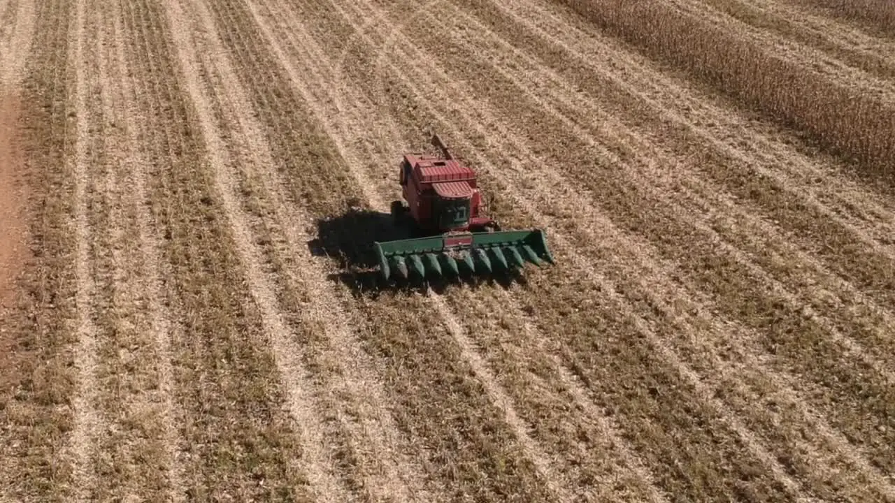 Corn Harvester Farm Equipment 1080p