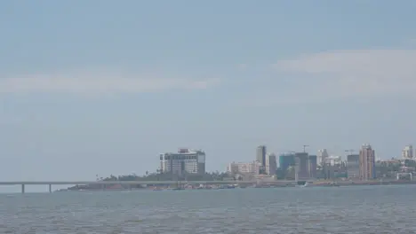 Skyline Observation Platform At Dadar Beach In Mumbai India