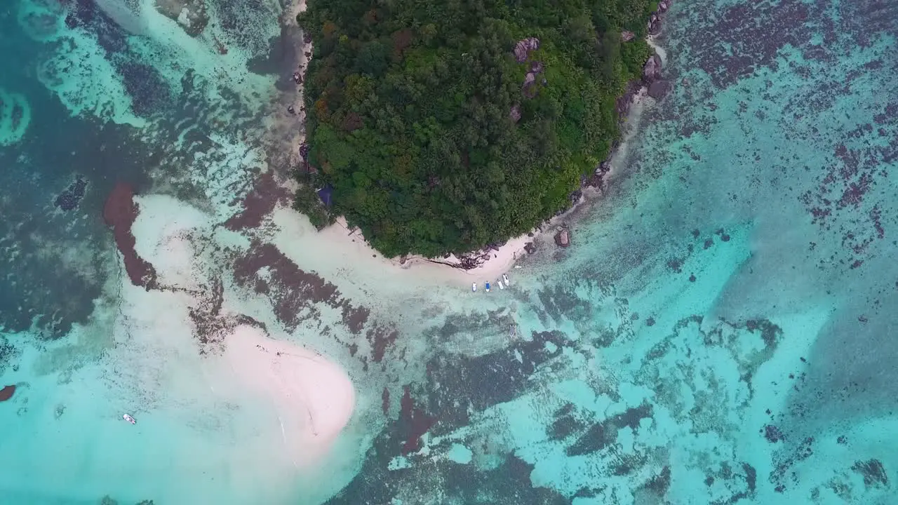 Africa Indian ocean Seychelles Saint-anne Marine Nationl Park Beach Drone Shooting