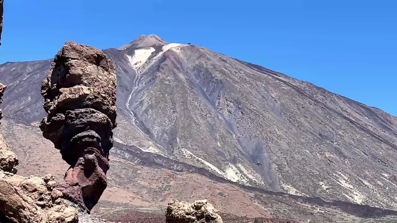 Amazing Shot of The Roque Cinchado symbol of Tenerife Canary Islands Spain