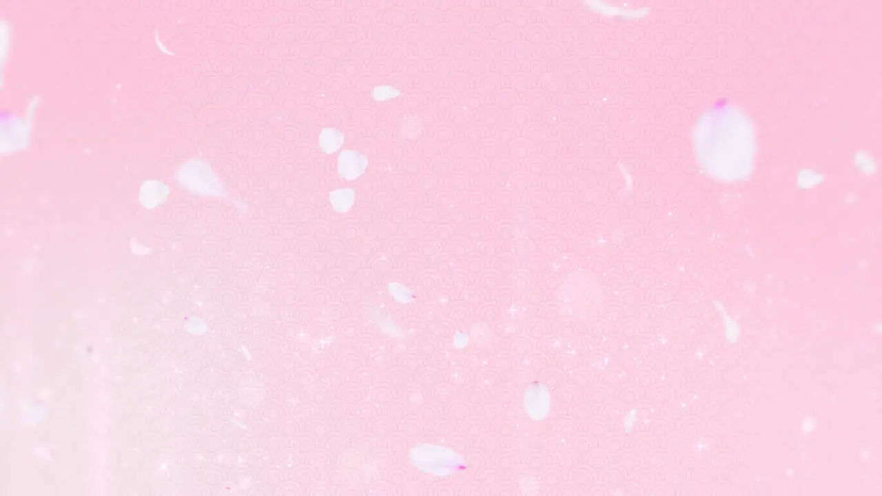 Pink Petals Floating