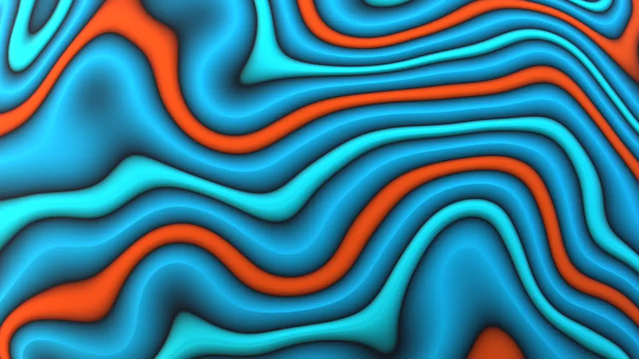 4K ripple wave motion looping background 3d render animation