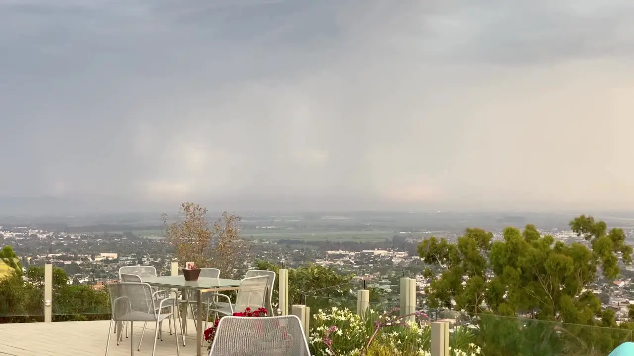 Lightning Strikes Over The City Of Ventura In Dramatic Fashion