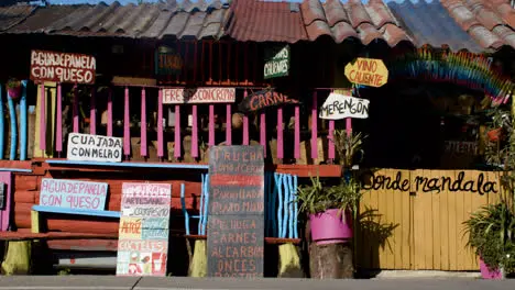 Exterior of a cuban restaurant