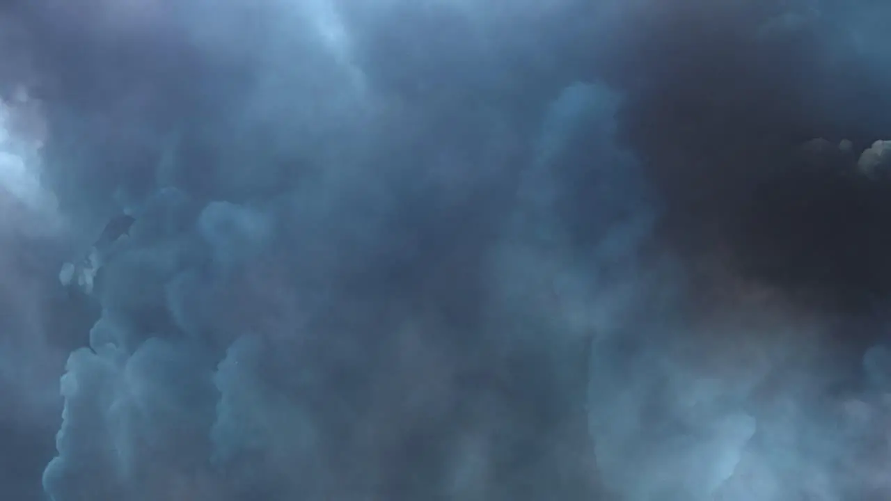 thunderstorm dark sky with flashes of lightning