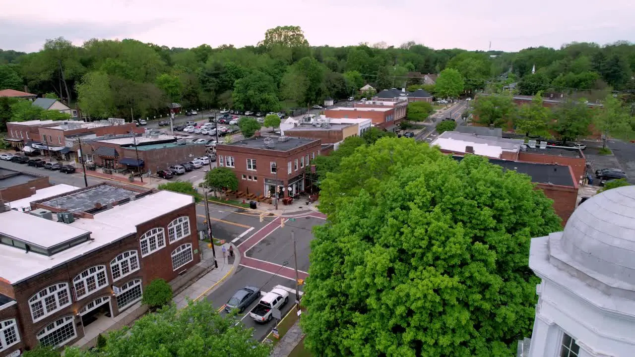 aerial pullout hillsborough nc north carolina