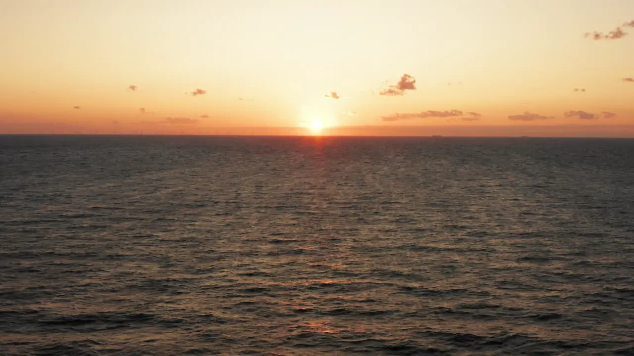 Sunset at the Northsea near Domburg in the Netherlands