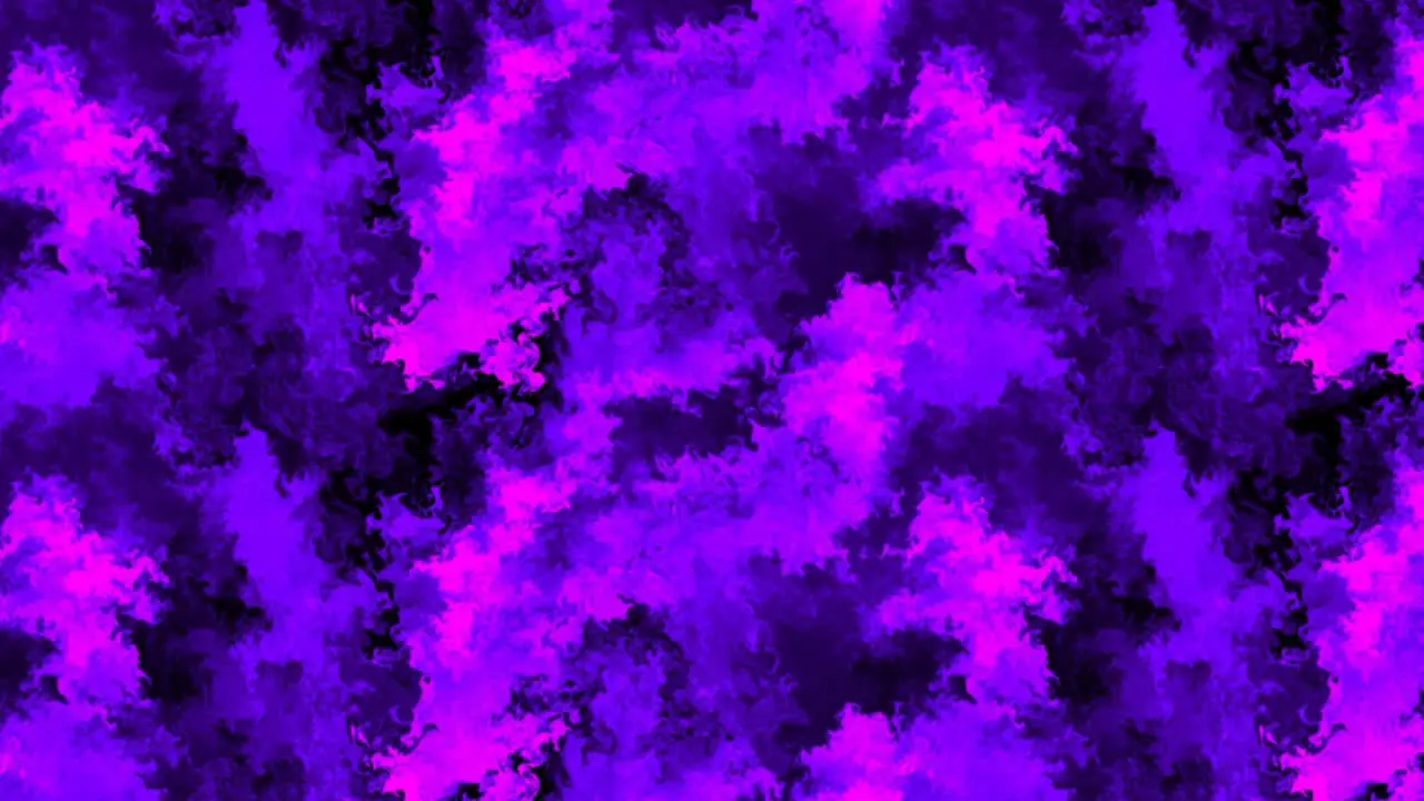 Spots in purple and magenta color on black background