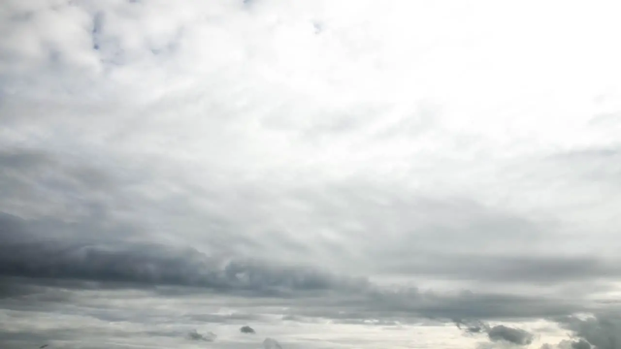 Stunning timelapse of clouds passing by