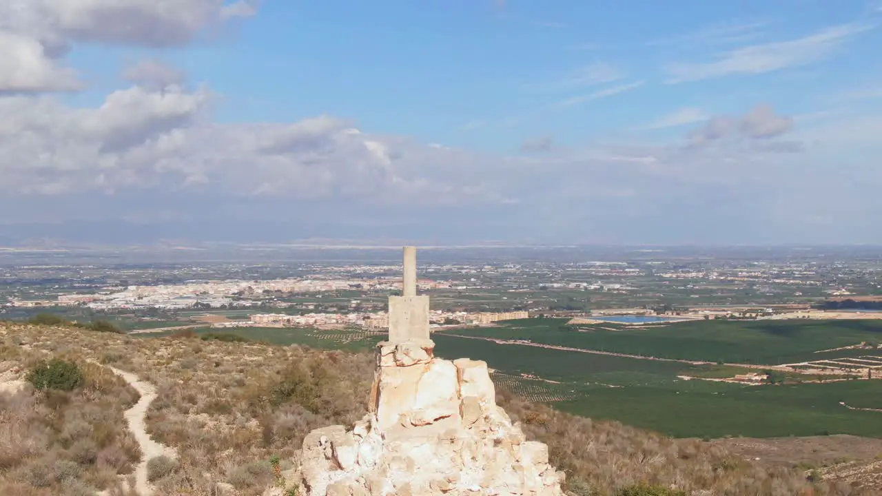 La Escotera Landmark In Mediterranean Hiking Trail Near Algorfa Spain