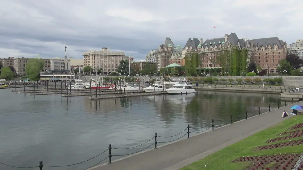 British Columbia Victoria harbor view