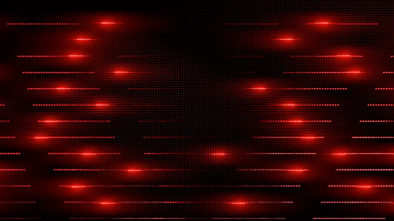 Elegant red background with horizontal lines and flares coming from center animation in loop frame for presentations