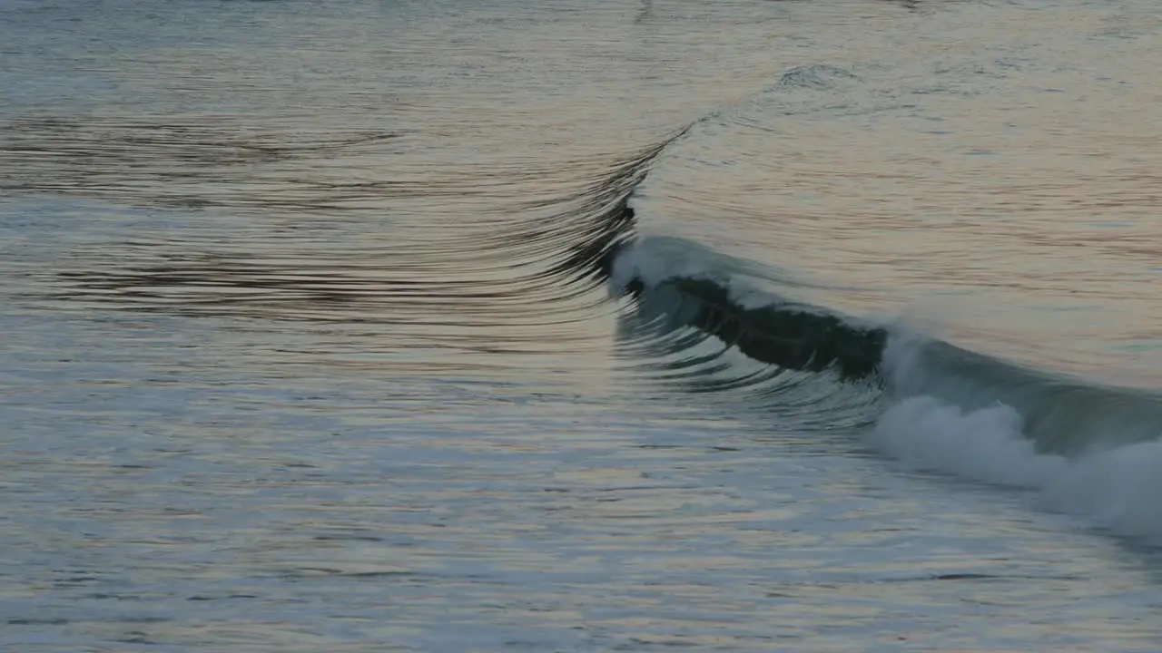 Small waves at the beach