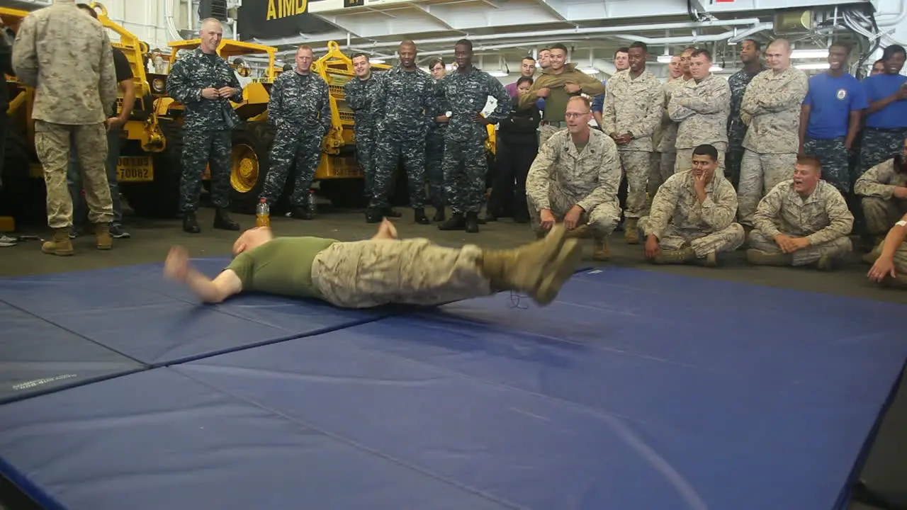 Marines And Sailors Are Tasered As Part Of Basic Training For A Mission 1