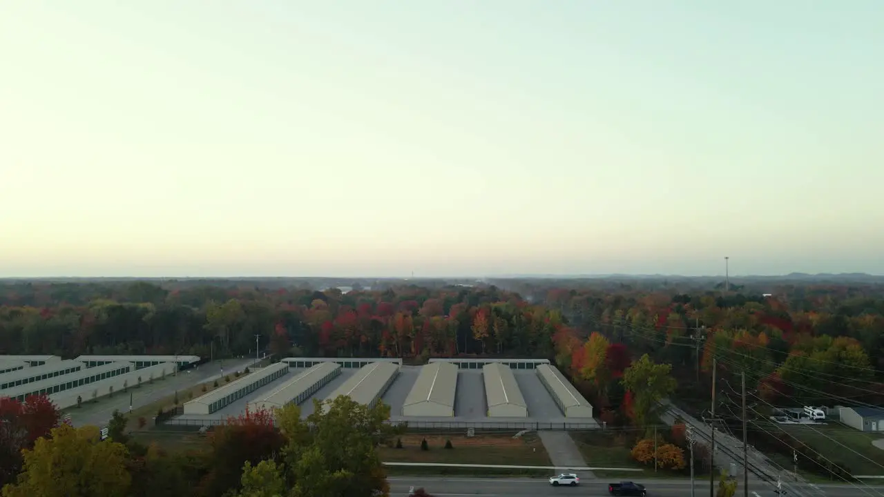 Early morning colors in Autumn relief in Muskegon