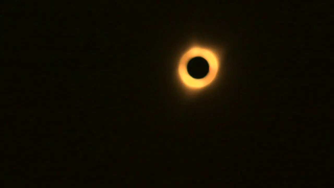 Solar eclipse totality comes into focus