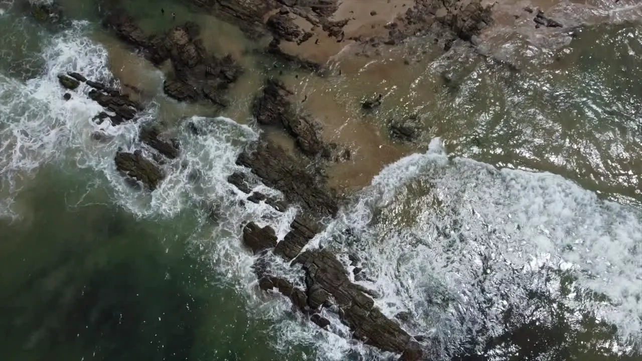 Itacare Brazil by Drone 4k Brazilian Atlantic Ocean from the sky-13