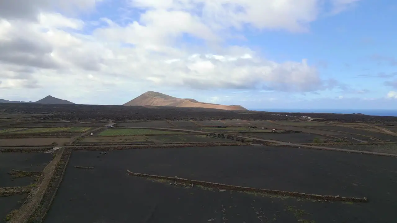 Volcano volcanic landscape