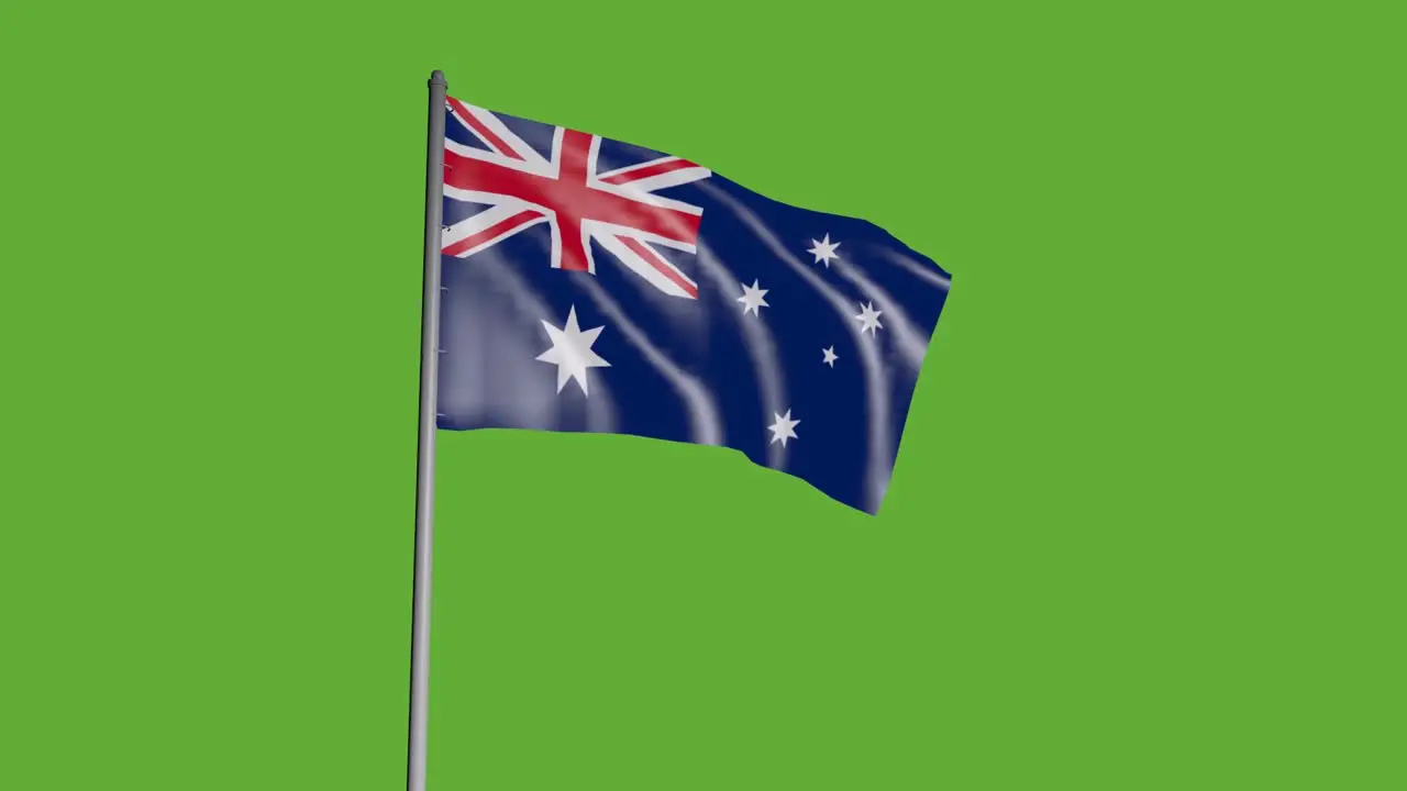 3D Flag of Australia