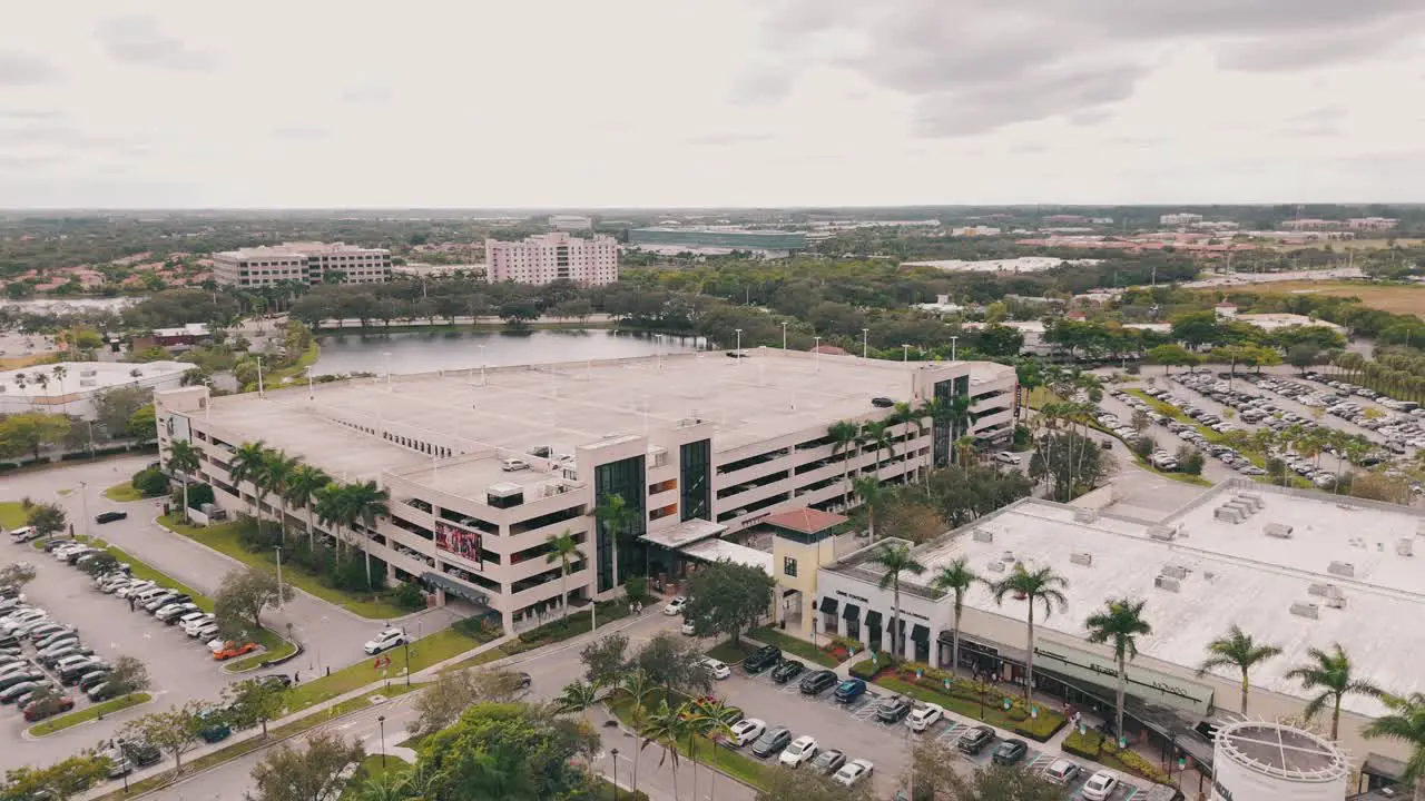 Aerial view from Sawgrass mill mall in sunrise south florida