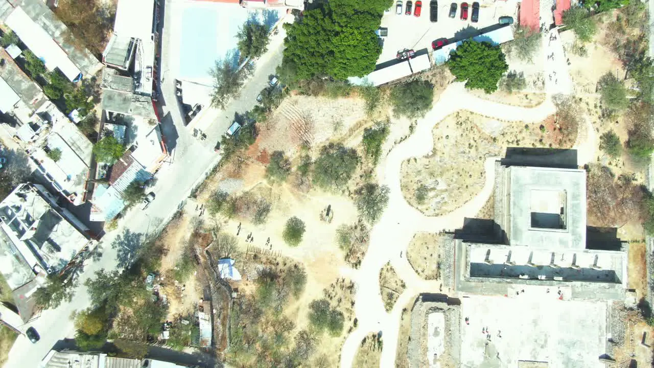 Mitla Oaxaca Mexico Aerial View Drone 2