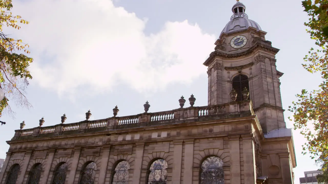 Exterior Of Birmingham Cathedral