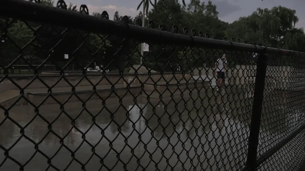 Skateboarding in the Rain 2