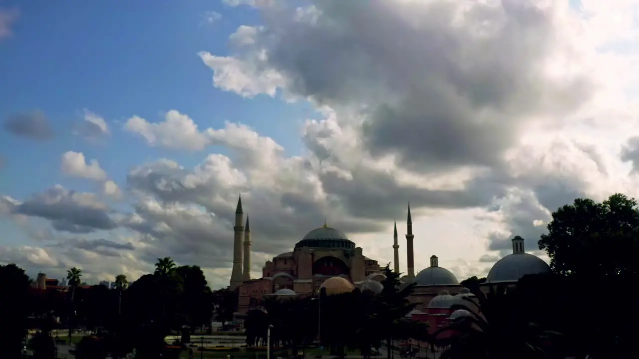 Aerial poetry in motion The Blue Mosque in Istanbul takes on an ethereal glow as the sun bids farewell casting a spellbinding aura over the city