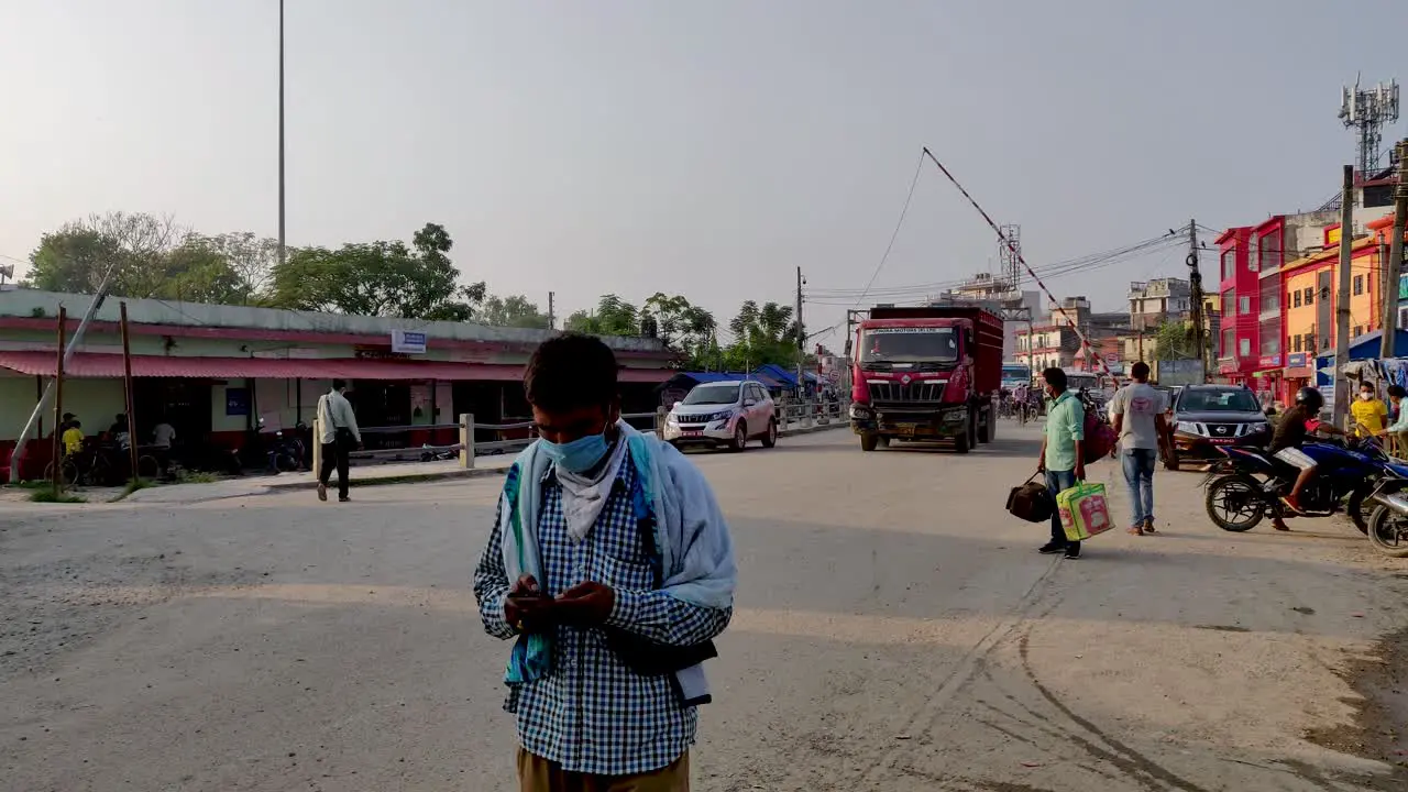 International Customs and Border office at Nepal-India Border in Sonauli