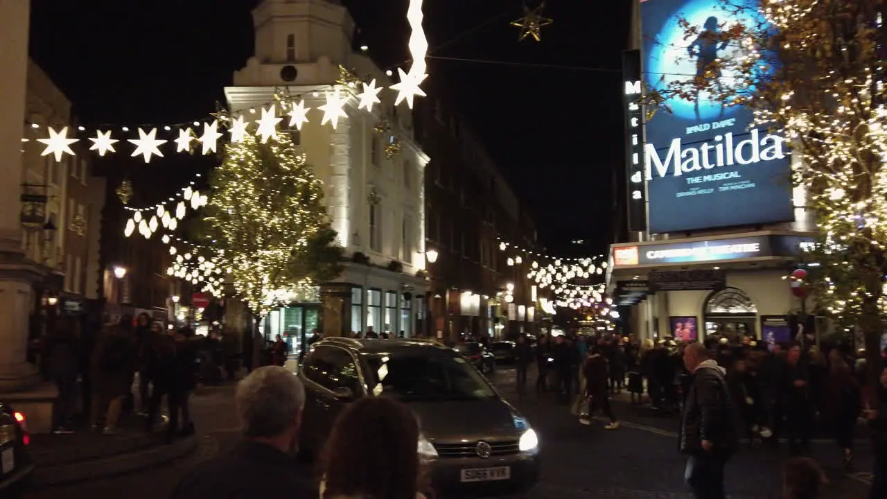 Cambridge theatre at Seven Dials in London featuring Matilda the musical