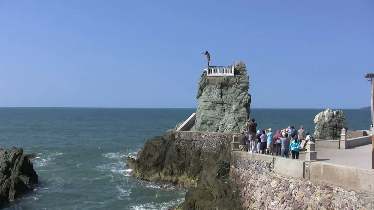 Mexico Diver at Mazatlan